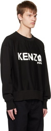 Kenzo Black Kenzo Paris Crewneck Sweatshirt