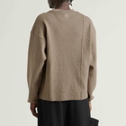 Gander Men's Raw Edge Crewneck Sweatshirt in Beige