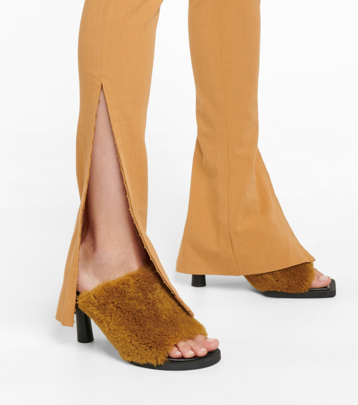 Jacquemus - Le Pantalon Obiou high-rise flared pants
