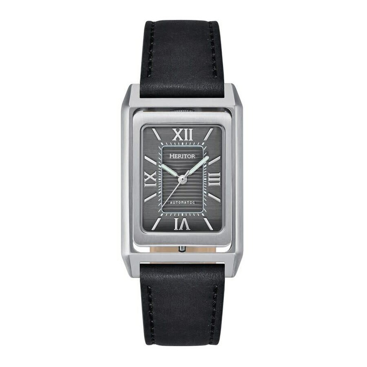 Photo: Heritor Esteban Automatic Black Dial Mens Watch HERHS4201