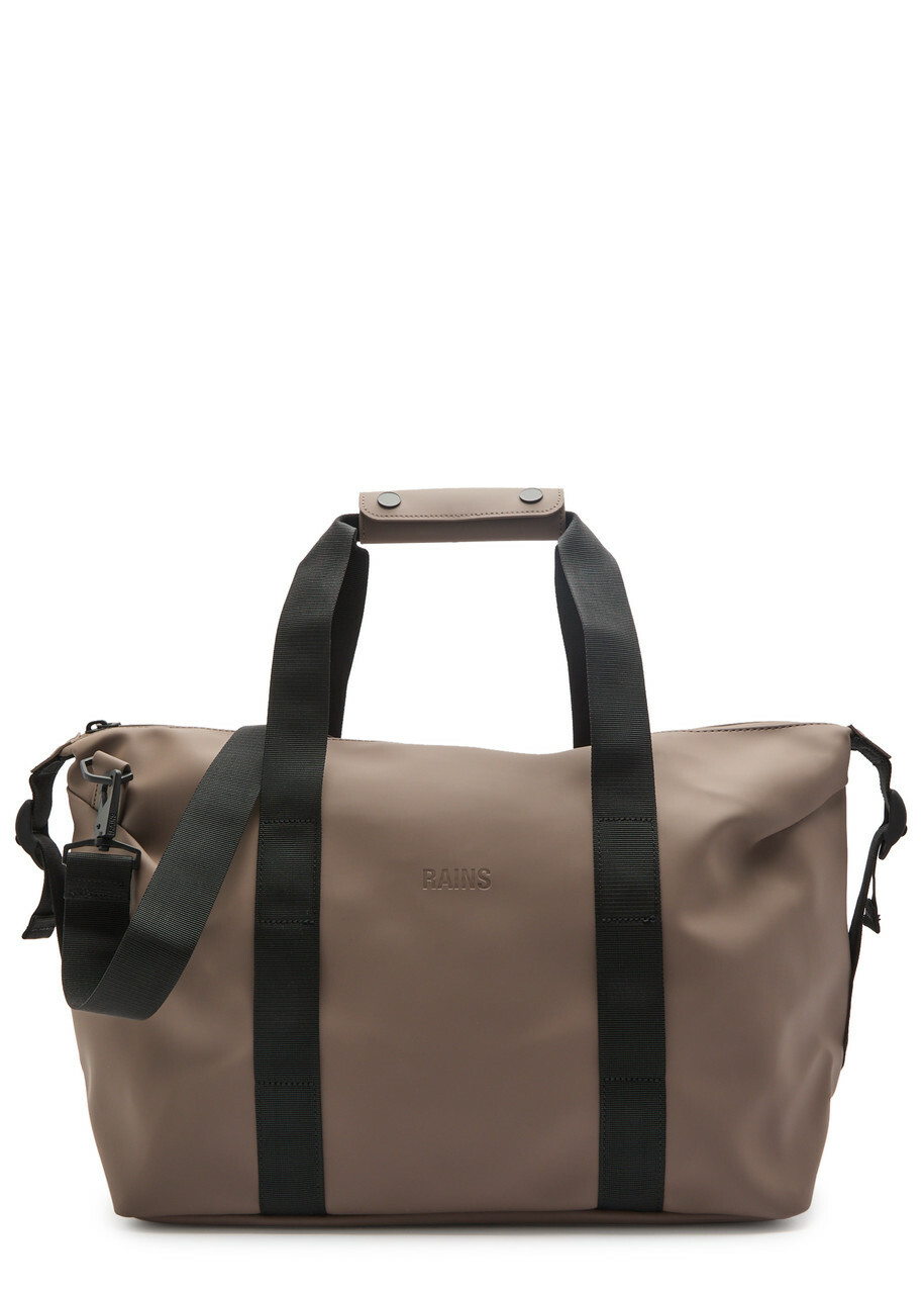 Rains Hilo Weekend Small Rubberised Holdall - Chocolate - One Size