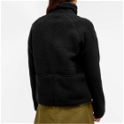 Snow Peak Women's Thermal Boa Fleece Jacket in Black