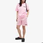 MISBHV Women's Logo Shorts in Pink