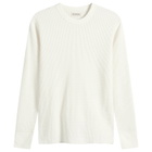 Beams Boy Women's Thermal Long Sleeve T-Shirt in Off Wht 