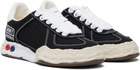 Maison MIHARA YASUHIRO Black 'Herbie' OG Sole Canvas Low-top Sneakers