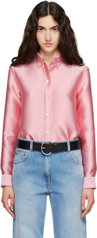 Photo: Calvin Klein Collection Pink Sophie Button-Down Shirt