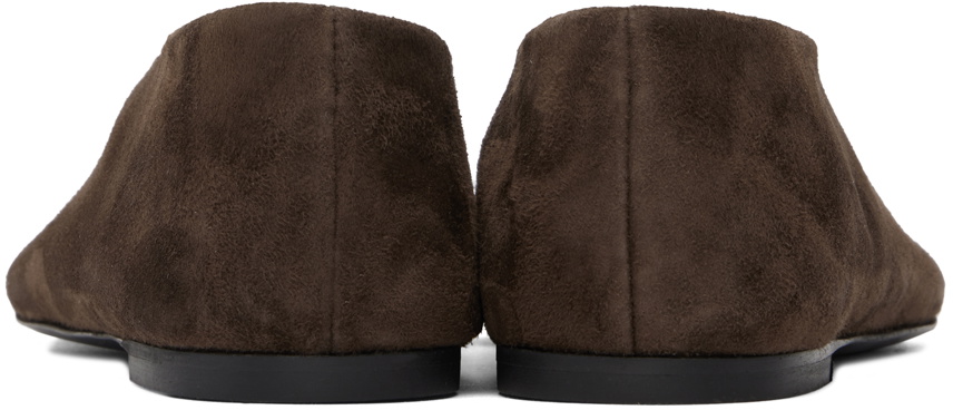 Proenza Schouler Brown Glove Slippers