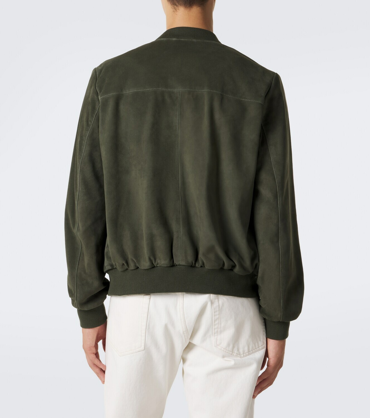 Arma Didier suede bomber jacket
