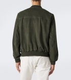 Arma Didier suede bomber jacket