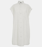 Balenciaga Oversized cotton shirt dress