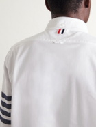 Thom Browne - Striped Cotton Shirt - White