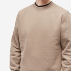 Beams Plus Men's Crew Sweat in Khaki