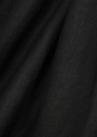 Eileen Fisher Linen Midi Skirt Black