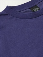MANASTASH - CHILLIMESH Printed Cotton-Blend T-Shirt - Purple