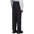 Juun.J Navy Wool Trousers