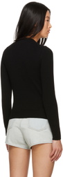 COMME des GARÇONS PLAY Black Heart Patch Cardigan
