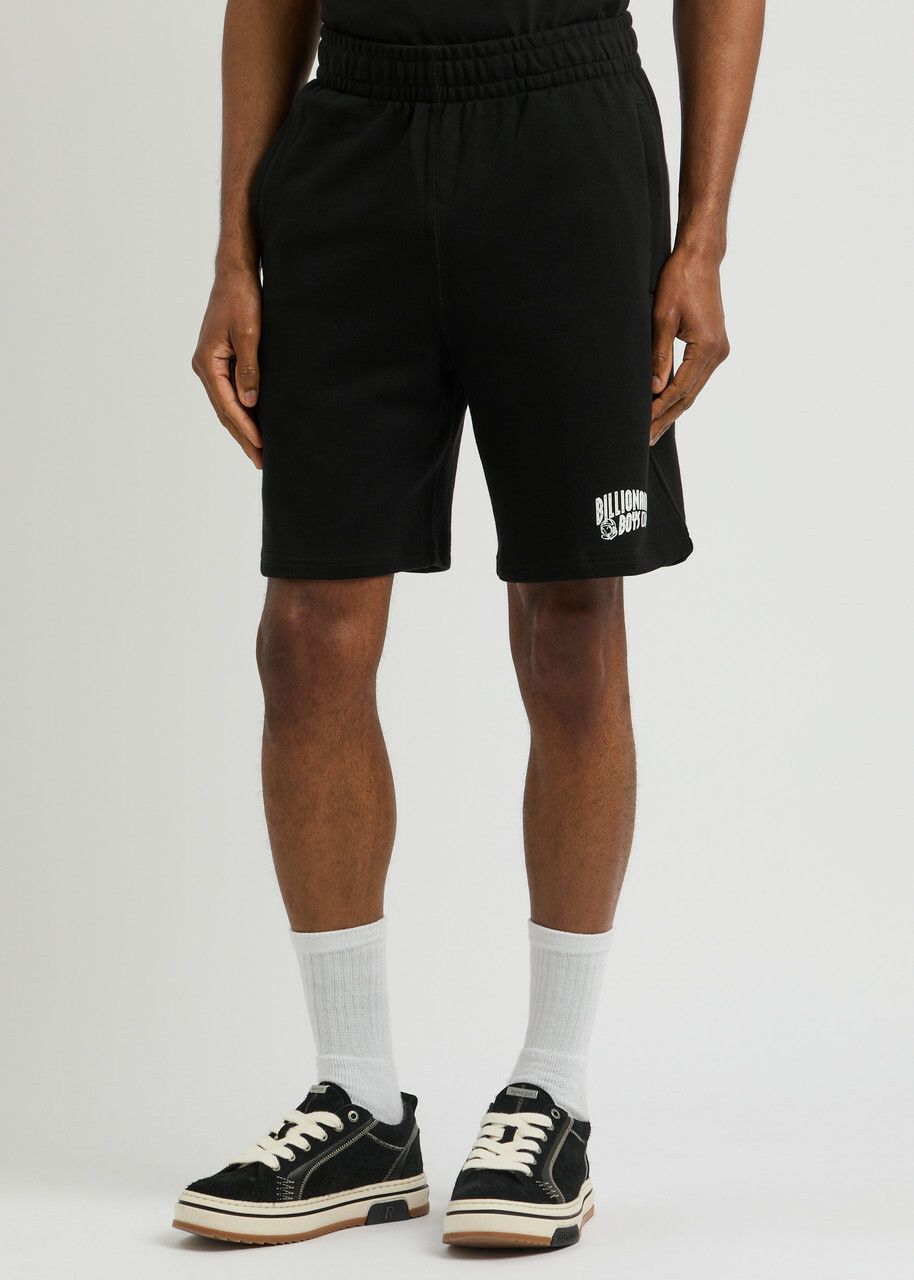 Billionaire Boys Club Arch Logo Printed Cotton Shorts Black