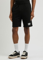 Billionaire Boys Club Arch Logo Printed Cotton Shorts Black
