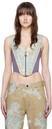 Vivienne Westwood Blue Classic Corset