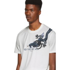 Givenchy White Capricorn Dragon T-Shirt