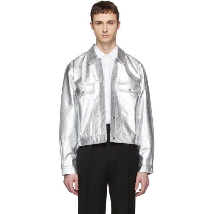 Photo: Tiger of Sweden Jeans Silver Leather Lanzon M Jacket