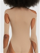 ANDREADAMO - Sculpting Jersey Cutout Bodysuit