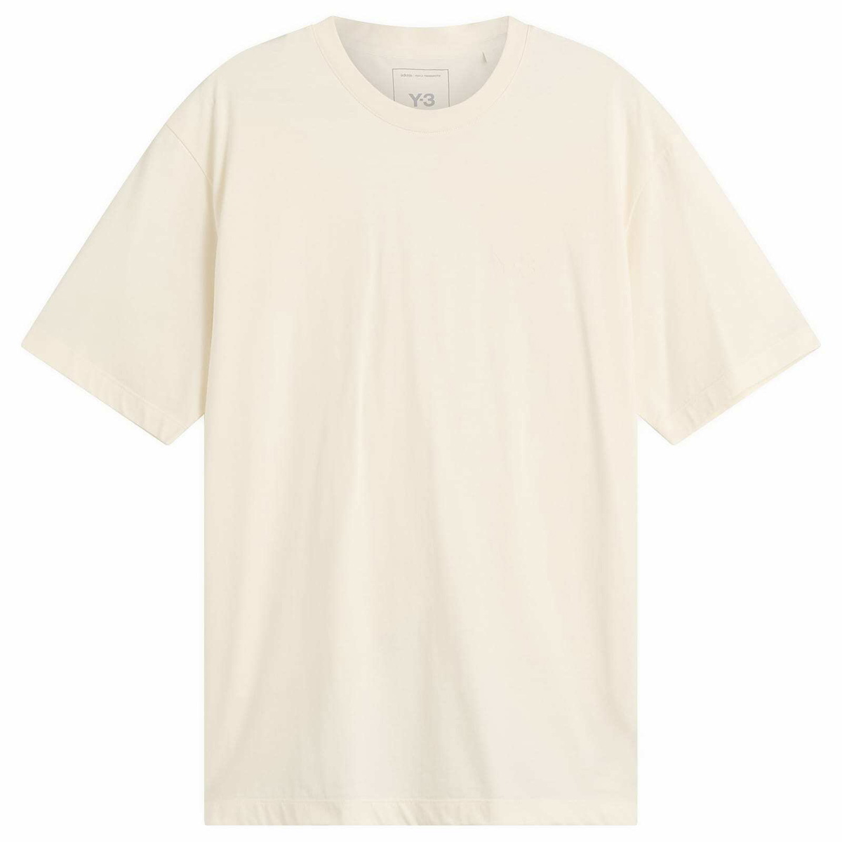 Y-3 Men's Football Logo T-Shirt in Orange Y-3