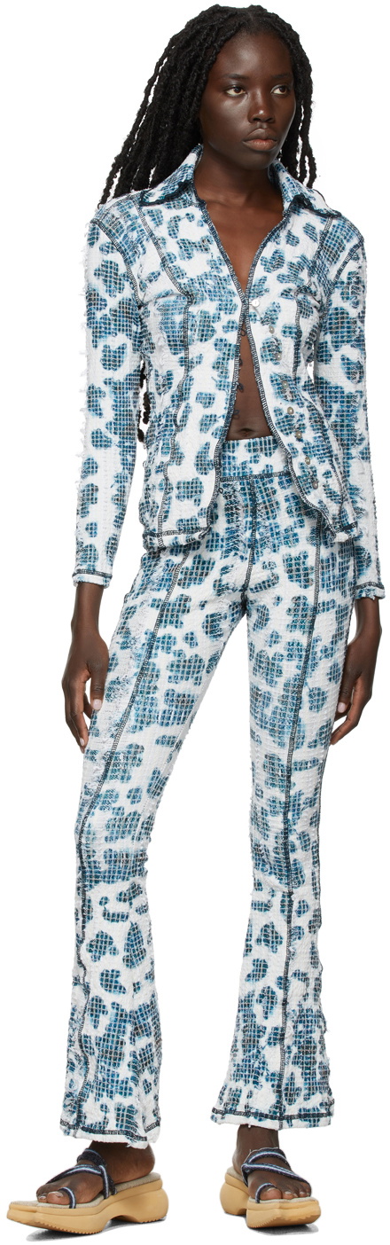 Luna Del Pinal Rubber Stretch Weave Shirt
