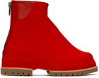 424 Red Marathon Boots