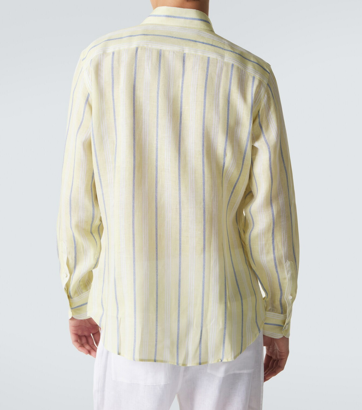 Fedeli Striped linen shirt