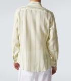 Fedeli Striped linen shirt