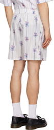 EGONlab Beige Floral Shorts