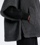 Max Mara Wool, alpaca, and silk cape