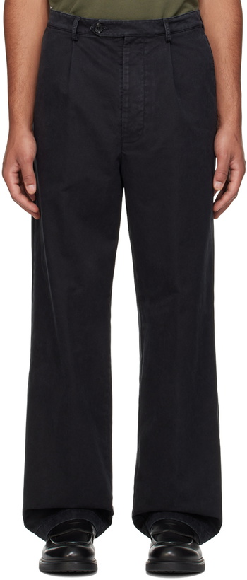 Photo: Bally Black Darted Trousers