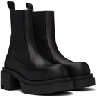 Rick Owens Black Porterville Beatle Bogun Boots