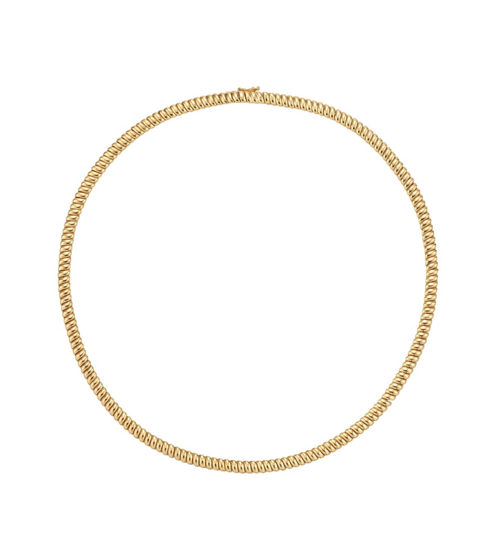 Photo: Anita Ko Zoe Thin 18kt gold choker
