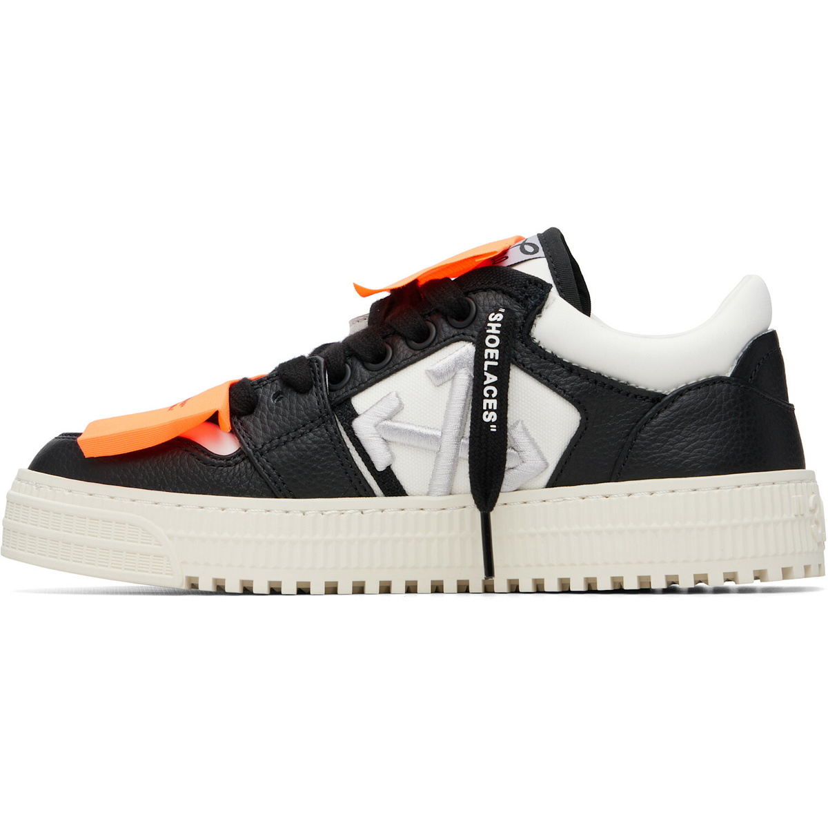 Off-White Black & White Low Top 3.0 Off Court Sneakers