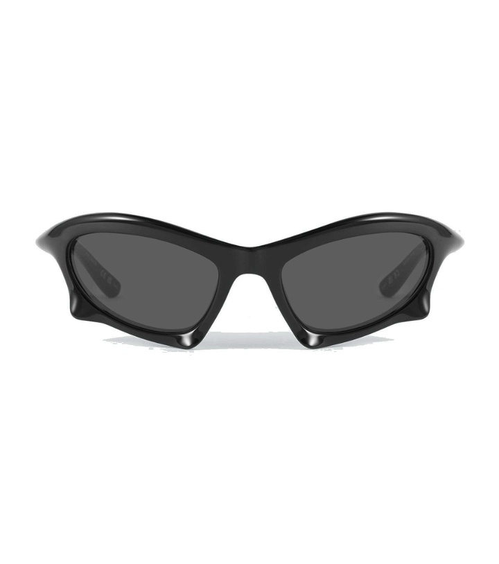 Photo: Balenciaga - Bat rectangular sunglasses