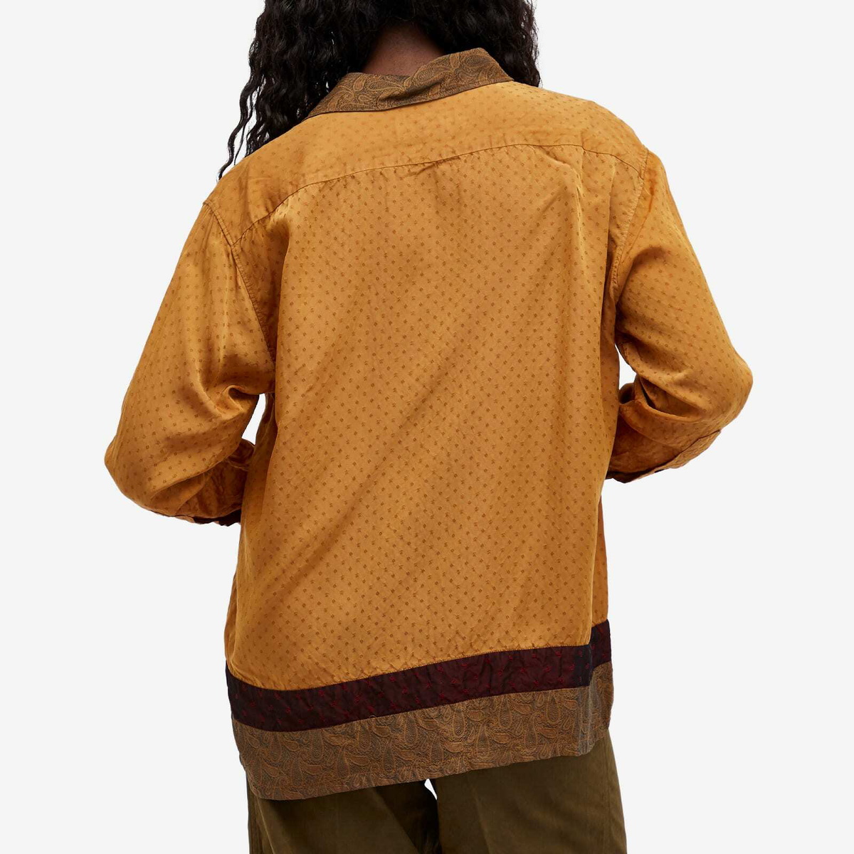 TOGA Women's Cupra panel shirt in Orange