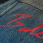 Balenciaga Signature Logo Denim Jacket