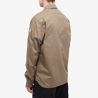 Moncler Men's Cotton Gabardine Overshirt in Olive