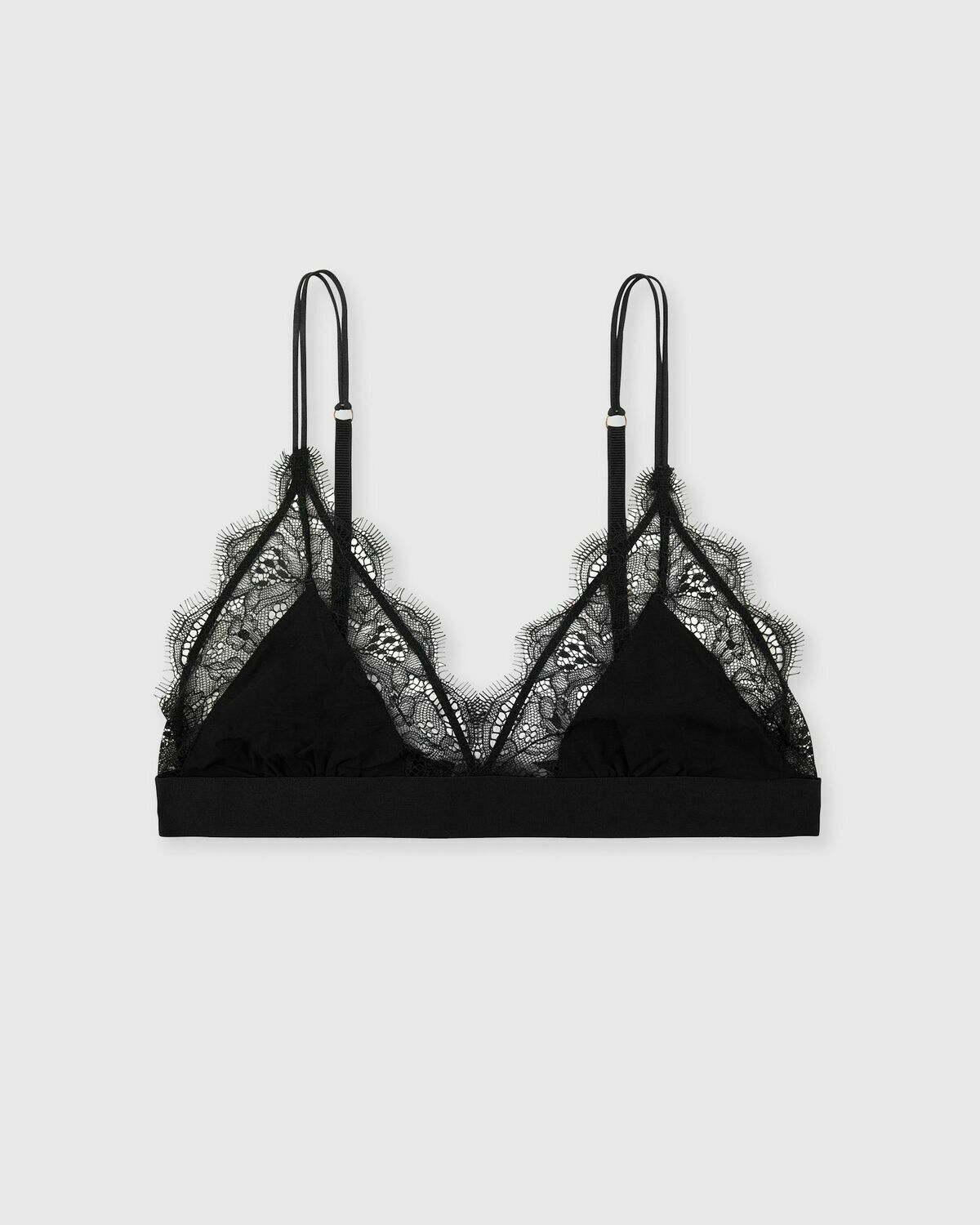 Love Stories Love Lace Bralette Black Womens (Sports-) Bra