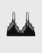 Love Stories Love Lace Bralette Black Womens (Sports-) Bra