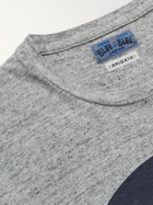 BLUE BLUE JAPAN - Printed Cotton-Jersey T-Shirt - Gray