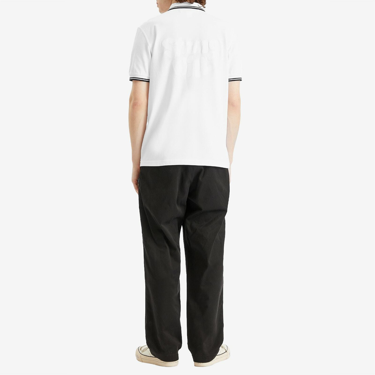 Comme des Garçons SHIRT Men's x Fred Perry Polo Shirt in White