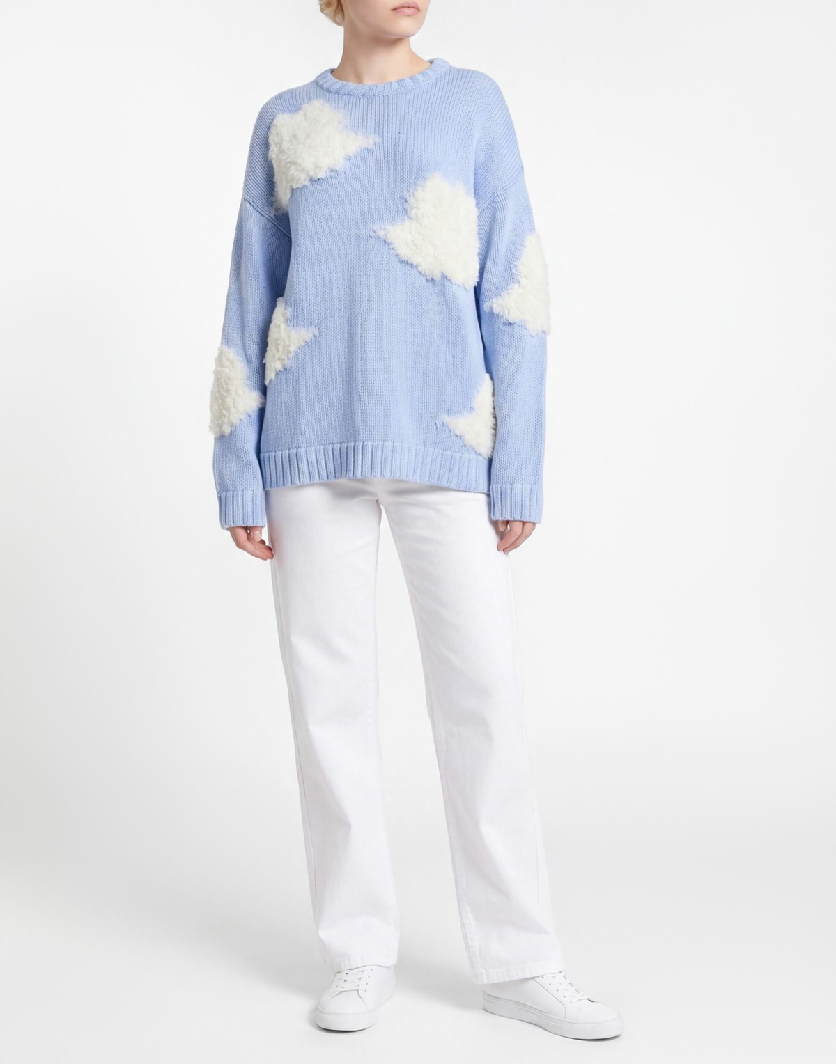 Fiorucci Womens Sweater Light in Blue