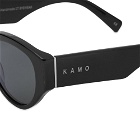 KAMO 606 Sunglasses in Black/Green