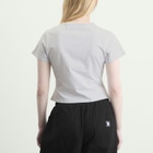 Dime Women's Fluff T-Shirt in Ash