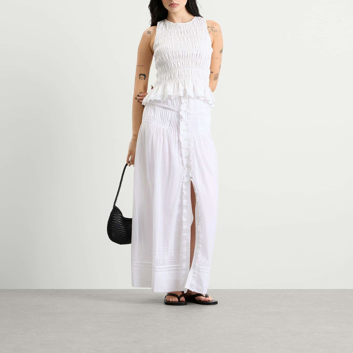 Isabel Marant Women's Étoile Loraine Maxi Skirt in White