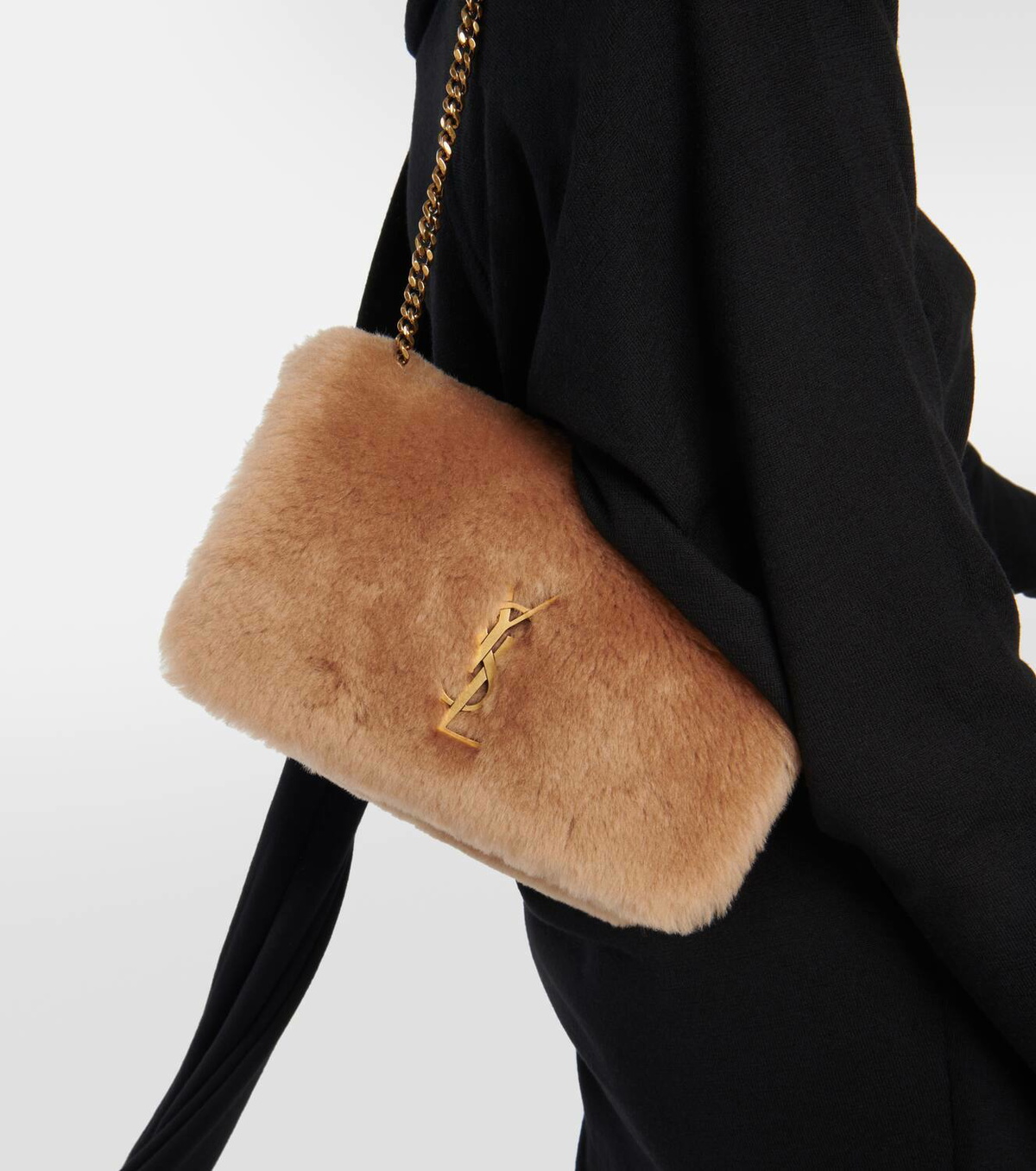 Saint Laurent Kate Small shearling shoulder bag